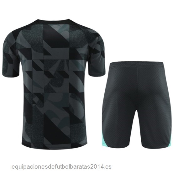 Nuevo Entrenamiento Conjunto Completo Barcelona 23/24 Verde II Marino Baratas